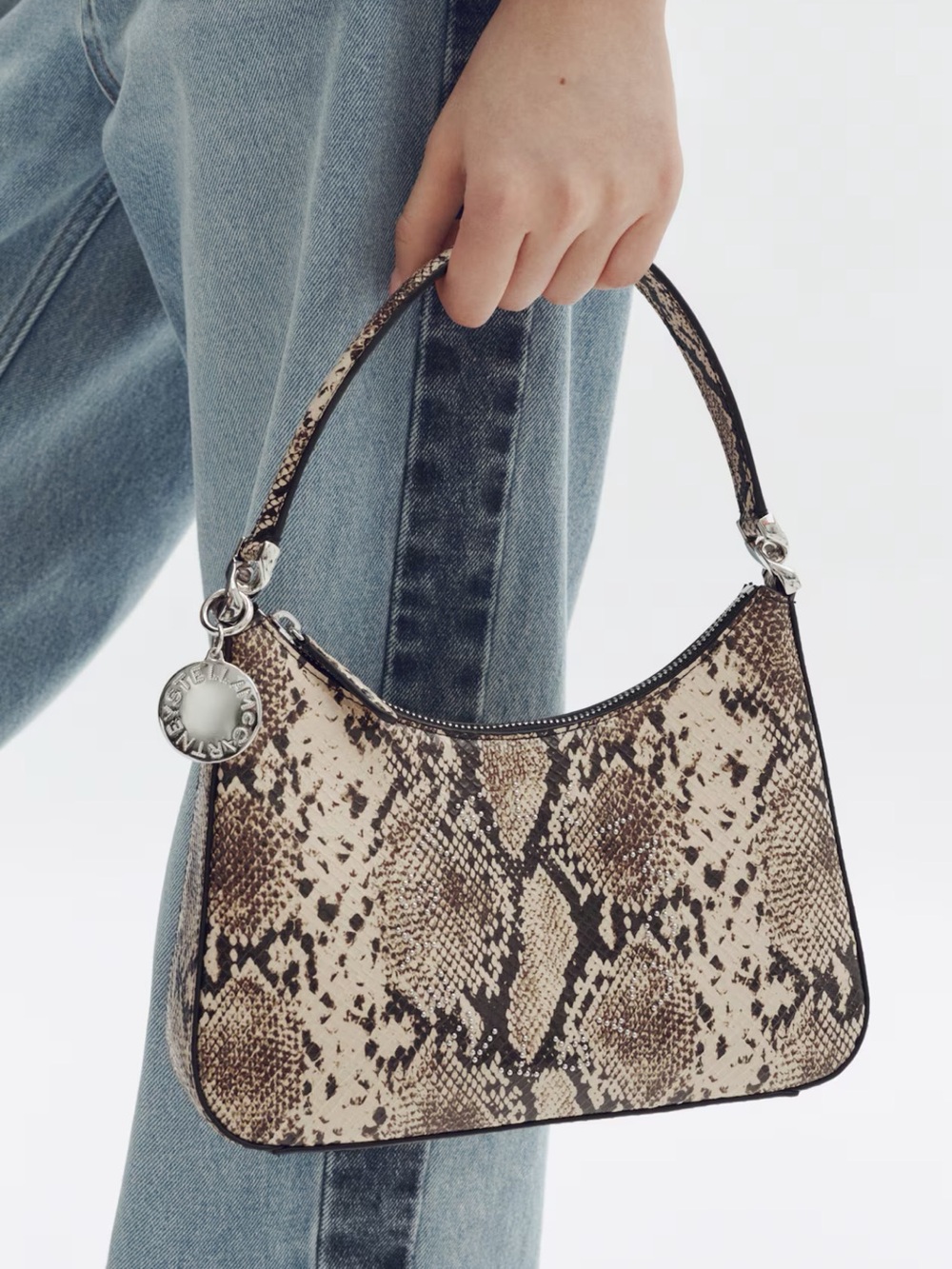 STELLA MCCARTNEY H&M SNAKESKIN-PRINT HANDBAG